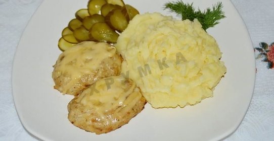 Котлеты рыбные в духовке