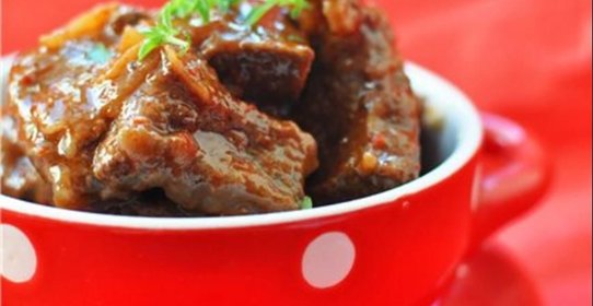 Токань из телятины