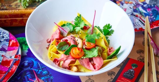 Папардели с телятиной