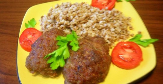 Мясные зразы с опятами