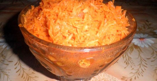 Острая корейская морковка