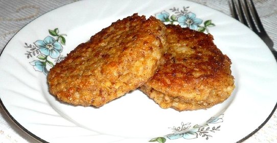 Котлеты из крупы