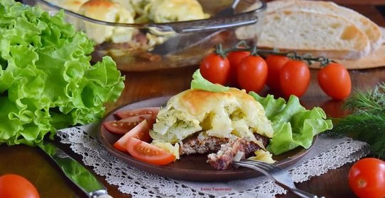 Котлетки под шубкой