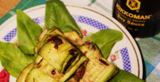 Рулетики из кабачков