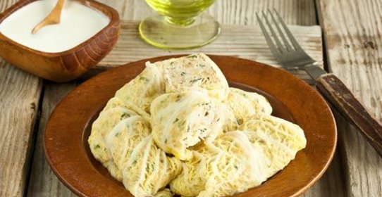 Голубцы с индейкой