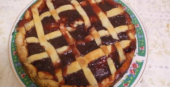 Пирог с вареньем