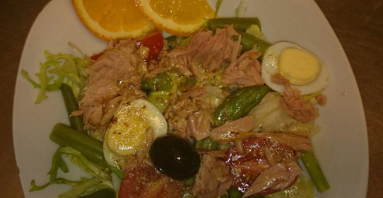 Салат Легкий фьюжн с тунцом