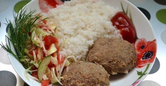 Говяжьи котлеты на пару