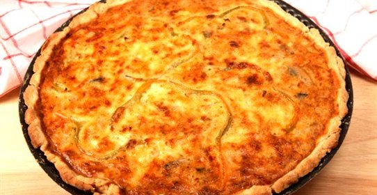 Мясной пирог с хреном в микроволновой печи