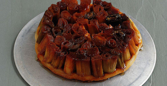 Пирог из лука-порея