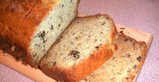 Бананово-ореховый хлеб