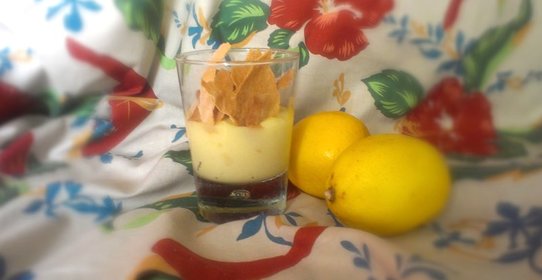 Заварной лимонный крем