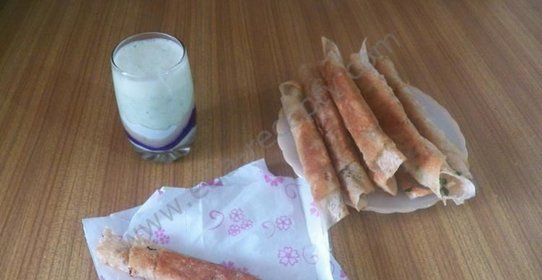 Закусочные рулеты из лаваша