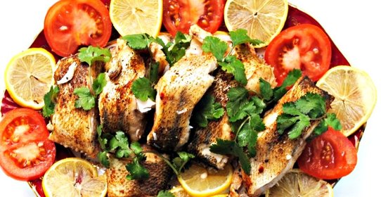 Судак отварной