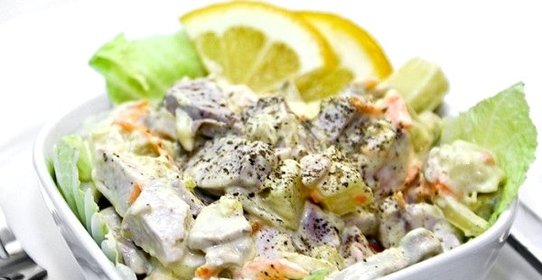 Салат с молоками лососевых рыб