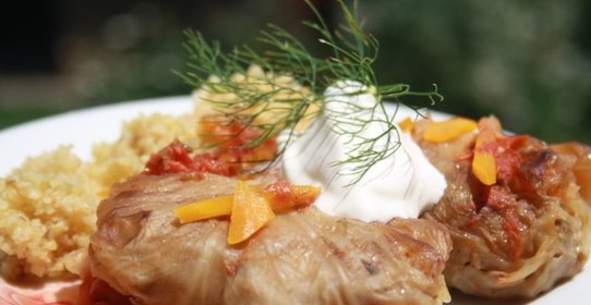 Голубцы из шпиц-капусты (или мой личный тест драйв капусты Шпиц)