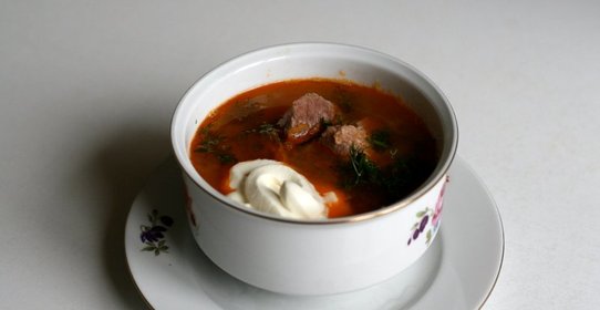 Солянка из квашеной капусты с мясом