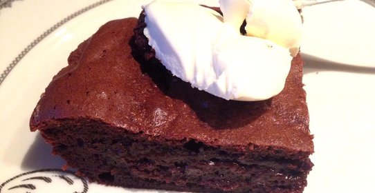 Горячий шоколадный кекс