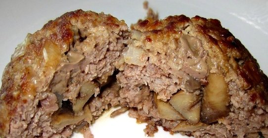 Котлеты с грибами