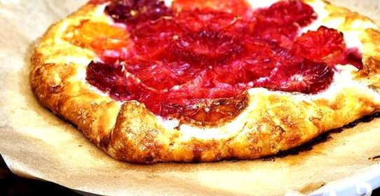 Пирог с красными апельсинами