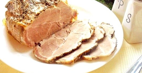 Буженина в рукаве