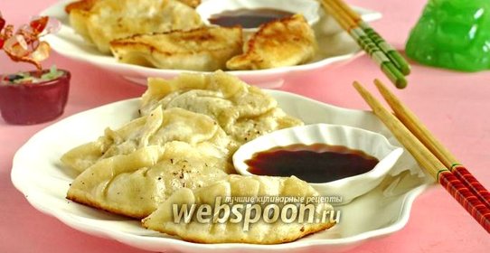 Пельмени жареные