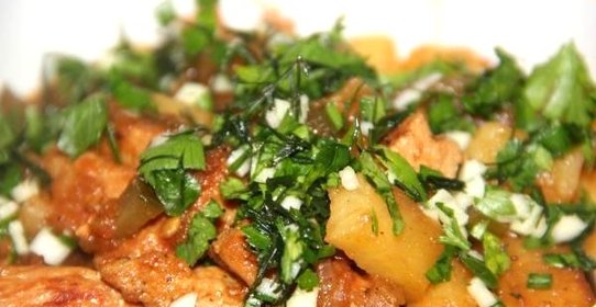 Азу по-татарски со свининой