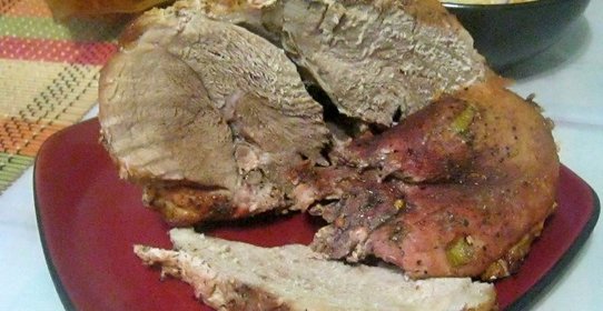 Запеченная свинина