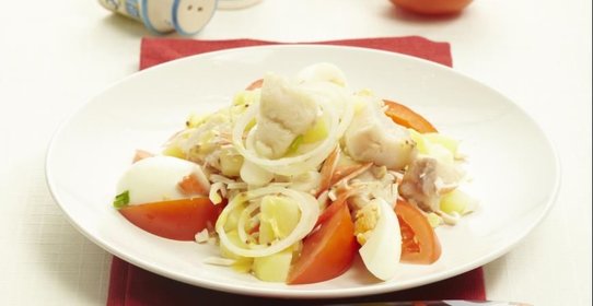 Бретонский рыбный салат