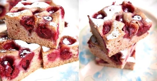 Манник с черной смородиной