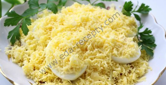 Новогодний салат Рафаэлло