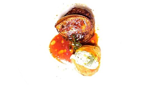 Говядина Россини в русском стиле