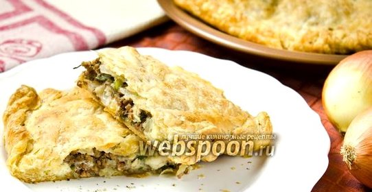 Греческий пирог с мясом