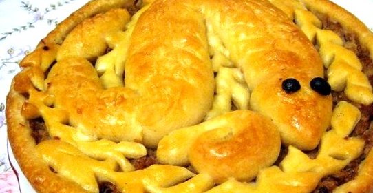 Тесто для пирога с фаршем