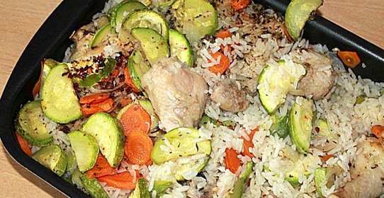 Кабачки по-египетски