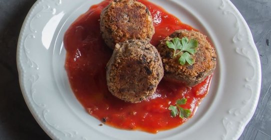 Фасолевые котлетки