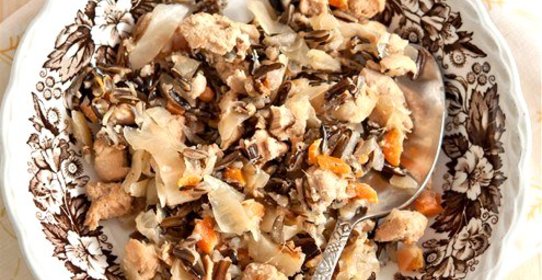 Ленивые голубцы с курицей, в духовке