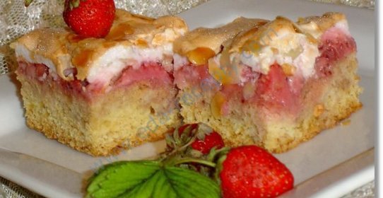 Клубничный пирог