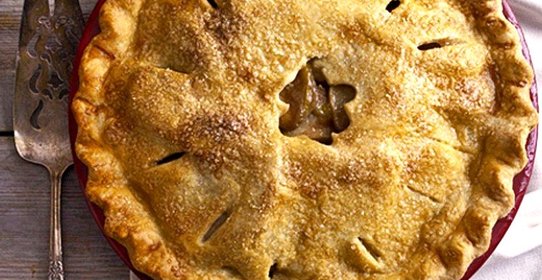 Традиционный американский яблочный пирог