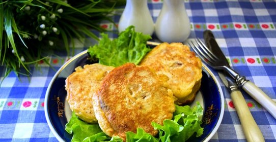 Куриные биточки в кляре