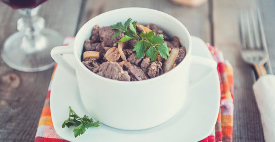 Картофельный салат с яблоками