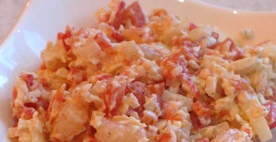 Креветочный салат