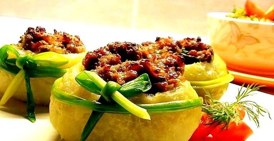 Запеченная кольраби