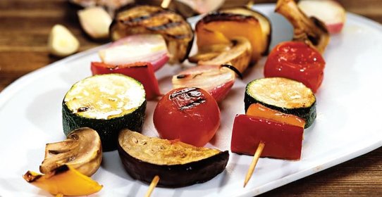 Овощные шашлыки