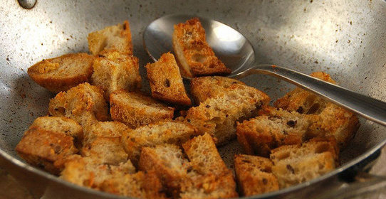 Домашние сухарики