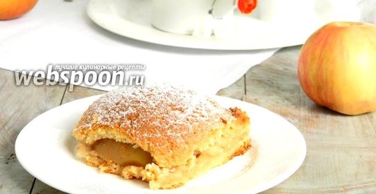 Польский яблочный пирог