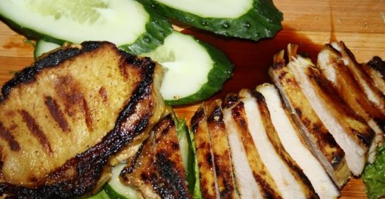 Свинина-карри на гриль-сковороде