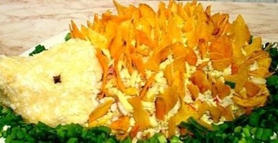 Салат Ёжик
