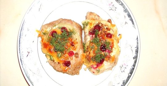 Отбивные из свинины по-королевски