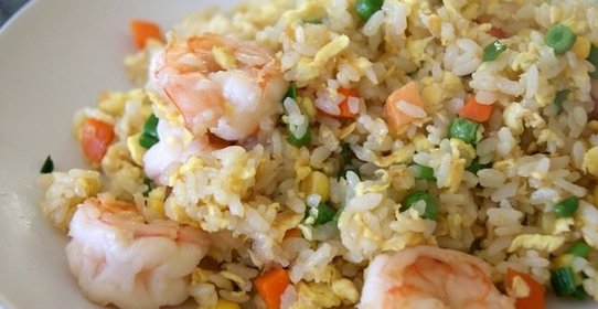 Рис с креветками
